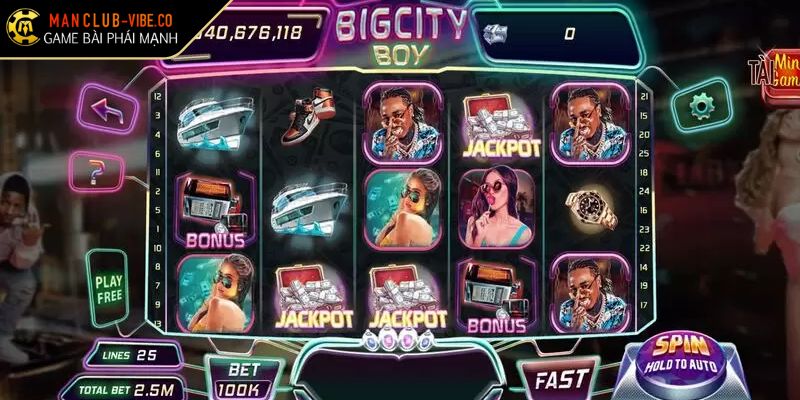 Tổng quan về Slot Bigcity Boy MANCLUB đẳng cấp